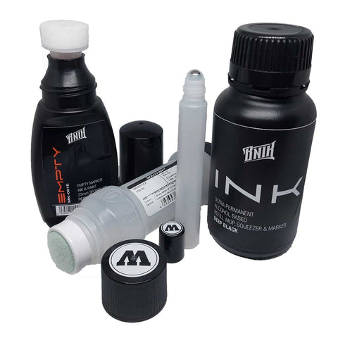 Pack IV BNIK Empty+Ink & MOLOTOW Empty Dripstick (4und.)