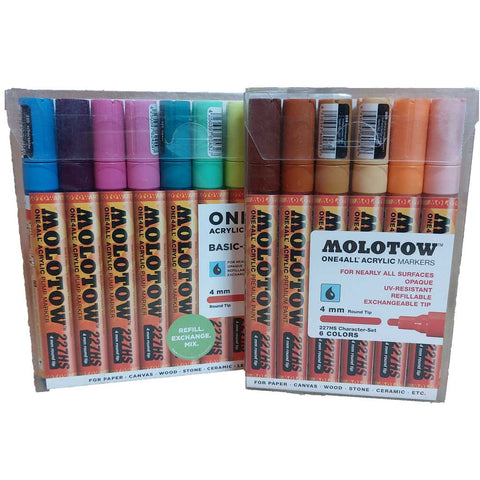 Pack VIII Rotulador Acríclico MOLOTOW 227HS (2 und.)
