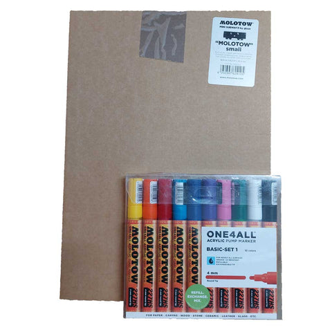 Pack V Set Rotuladores Acrílicos & Subway MOLOTOW (2und.)